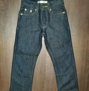Dark wash boys size 4T Levi's denim